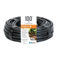 DIG Micro-Line 1/4 Inch Non Pressure Compensating Dripline -Garden Care Product Store 1 4 drip 6inchspace 100ft 1