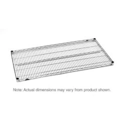 Metro Super Erecta Wire Shelf, Polished Stainless Steel