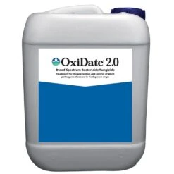 Biosafe OxiDate 2.0 Broad Spectrum Bactericide & Fungicide, 2.5 Gallons