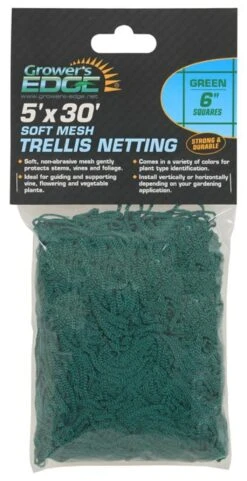 Grower's Edge Soft Mesh Trellis Netting -Garden Care Product Store 740232 01 1