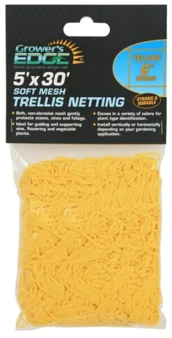 Grower's Edge Soft Mesh Trellis Netting -Garden Care Product Store 740250 01 1