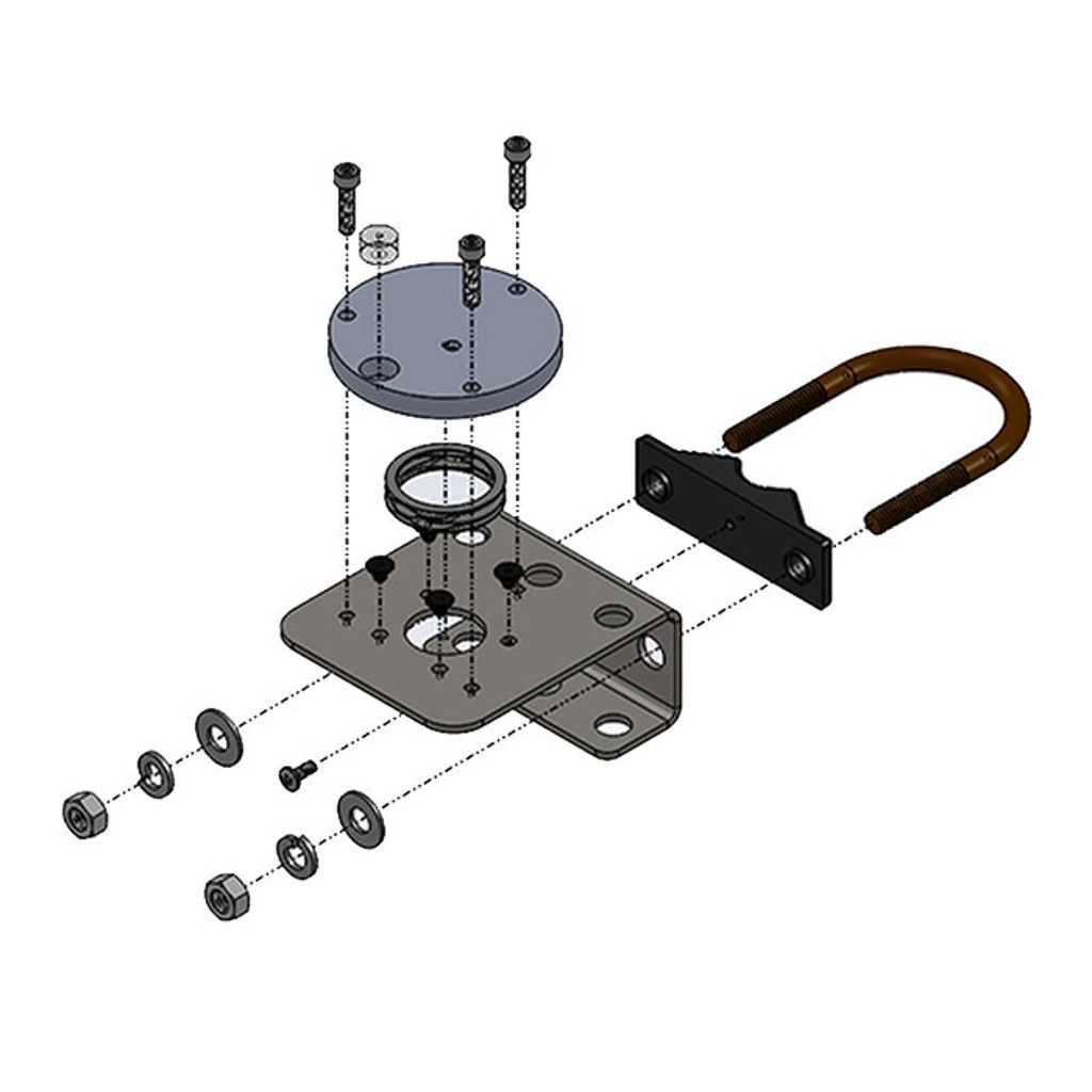Apogee Instruments Solar Sensor Leveling Plate And Mounting Bracket 6 Apogee Instruments Solar Sensor Leveling Plate And Mounting Bracket - Image 4