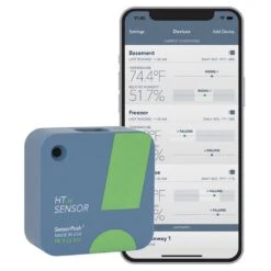 SensorPush HT.w Water-Resistant Temperature / Humidity Smart Sensor -Garden Care Product Store amazon screens sensor ht w 1