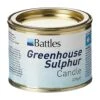 Battles Greenhouse Sulphur Insecticide & Fungicide Candle, 225 Gram 1 Battles Greenhouse Sulphur Insecticide & Fungicide Candle, 225 Gram -Garden Care Product Store battles greenhouse sulfur insecticide fungicide candle 225 gram