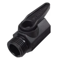 Dramm QAV Shut-Off Valve Black