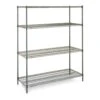 Metro Super Erecta 4-Tier Wire Shelving Unit Convenience Pak, Metroseal 3 Epoxy -Garden Care Product Store ez1860nk3 4 1