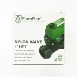 FloraFlex Nylon Valve 2.0 -Garden Care Product Store floraflex nylonvalve 1inch 1 1