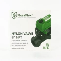 FloraFlex Nylon Valve 2.0 -Garden Care Product Store floraflex nylonvalve 3qtr 1 1