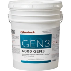 Fiberlock Technologies IAQ 6000 GEN3 Zero VOC Mold Coating, 5 Gal. Is No Longer Available