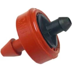 Netafim Woodpecker Pressure Compensating Junior Dripper Barbed Outlet -Garden Care Product Store orange brown 2
