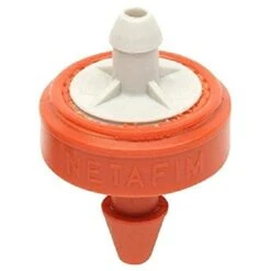 Netafim Woodpecker Pressure Compensating Junior Dripper Barbed Outlet -Garden Care Product Store orange grey 2