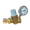 Dosatron Pressure Regulator With Gauge - 3/4" -Garden Care Product Store pr34 npt brass scaled 1