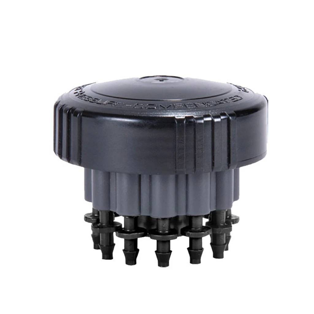 DIG T.O.P. 12-Outlet Pressure Compensating Drip Manifold Kit Assembly - Pack Of 5 3 DIG T.O.P. 12-Outlet Pressure Compensating Drip Manifold Kit Assembly - Pack Of 5