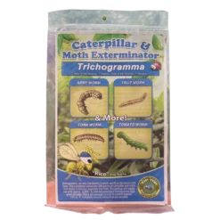 Tip Top Bio-Control Platneri/Minutum, Brassicae & Pretiosum Trichogramma Mix For Caterpillar & Moth Control, Hanging Card Of 10,000