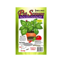 Tip Top Bio-Control Uncle Dave's Pot & Container Screens, Pack Of 6